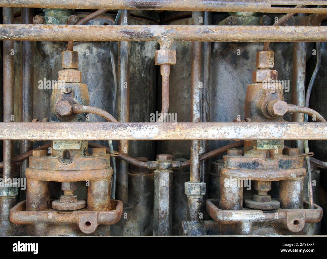Rusting old diesel locomotive hi-res stock photography and images - Alamy