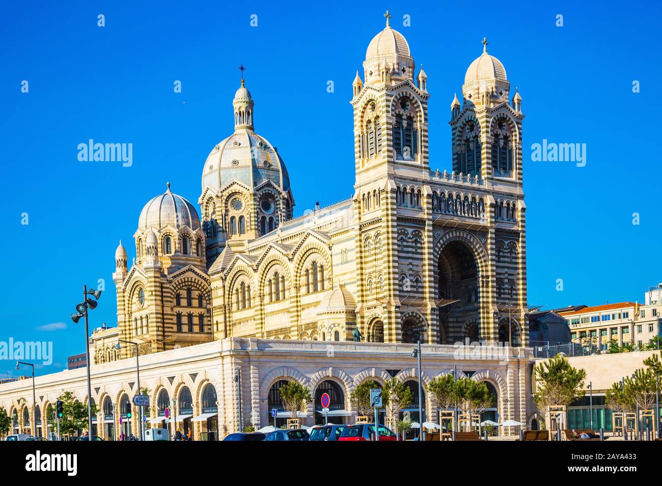 The agnificent Cathedral of Saint Mary Major Stock Photo