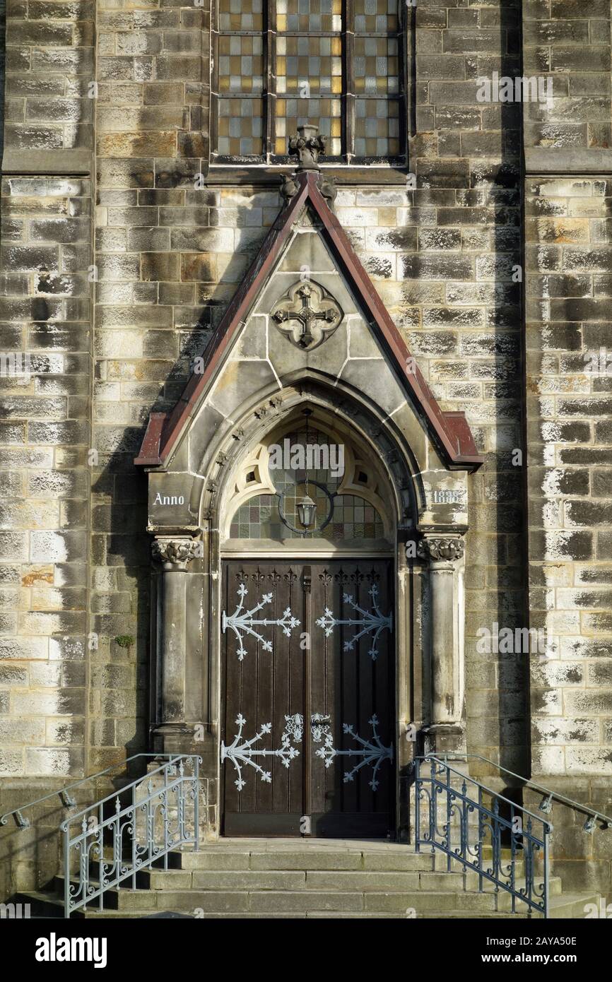 Catholic church St. Sturmius in Rinteln Stock Photo