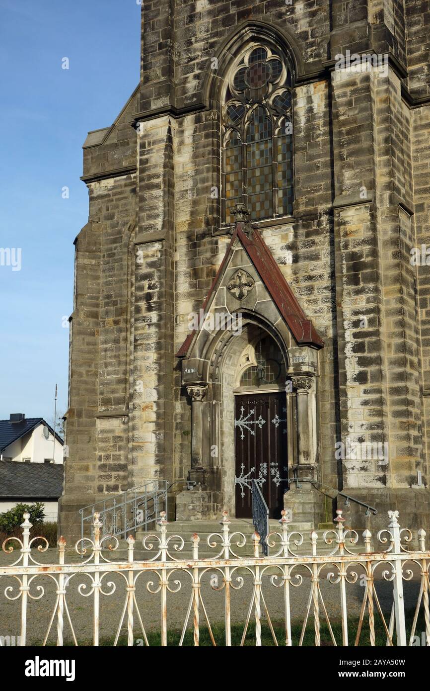 Catholic church St. Sturmius in Rinteln Stock Photo