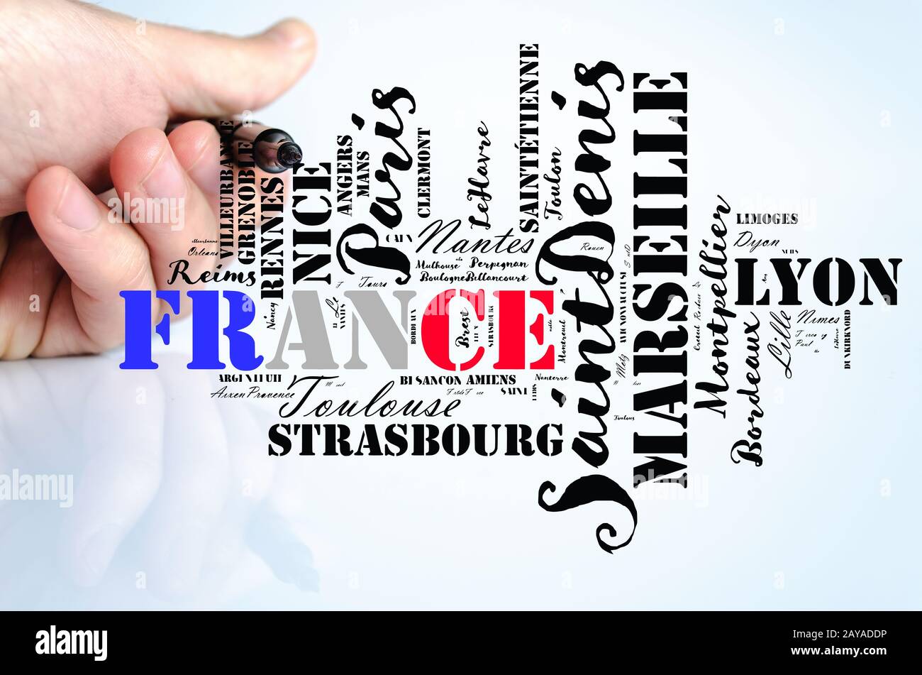 Map of brest france hires stock photography and images Alamy