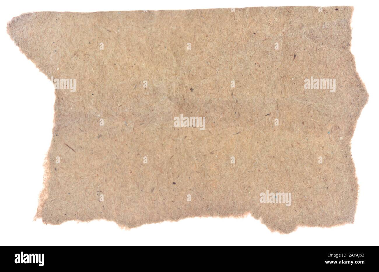 Paper on white Stock Photo