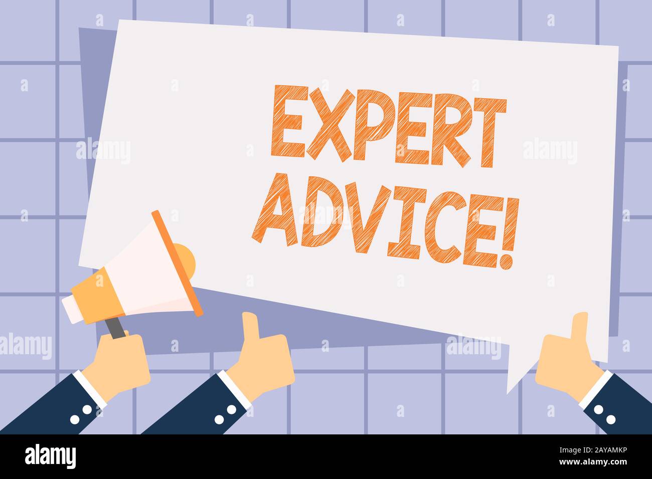 Writing note showing Expert Advice. Business photo showcasing Opinion given by someone skilled at a particular job Hand Holding Stock Photo