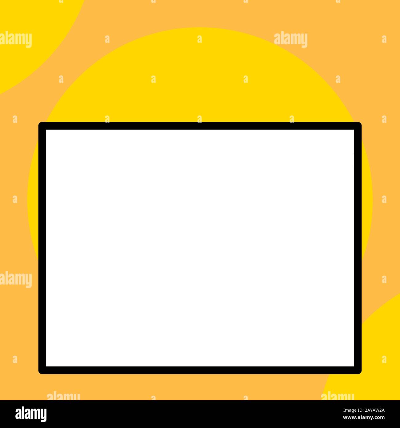 Download Front Close Up View Big Blank Rectangle Abstract Geometrical Background Empty Text Promoting Ideas Major Announcement Important Stock Photo Alamy PSD Mockup Templates