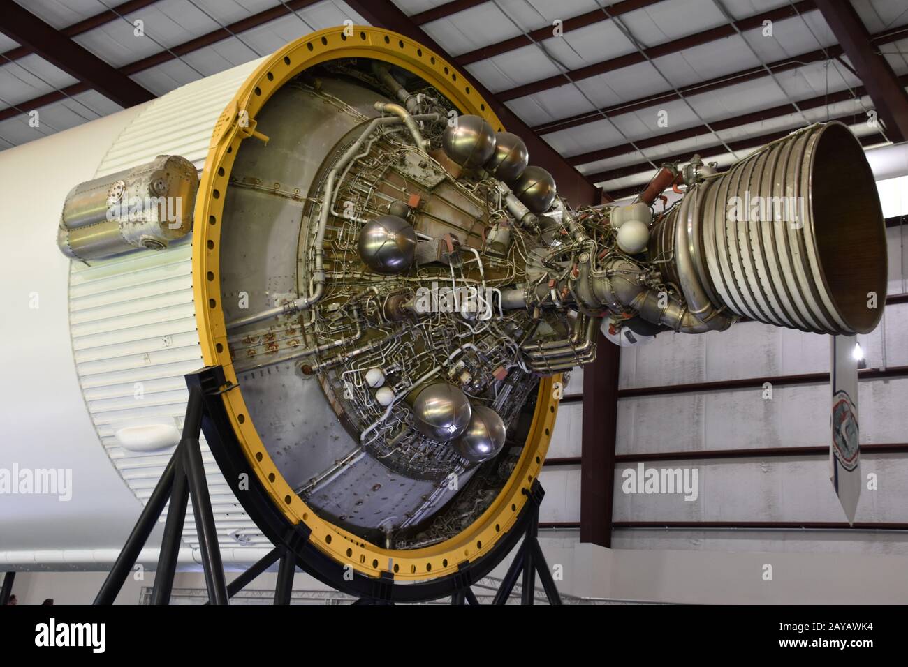 Saturn v rocket houston nasa space hires stock photography and images