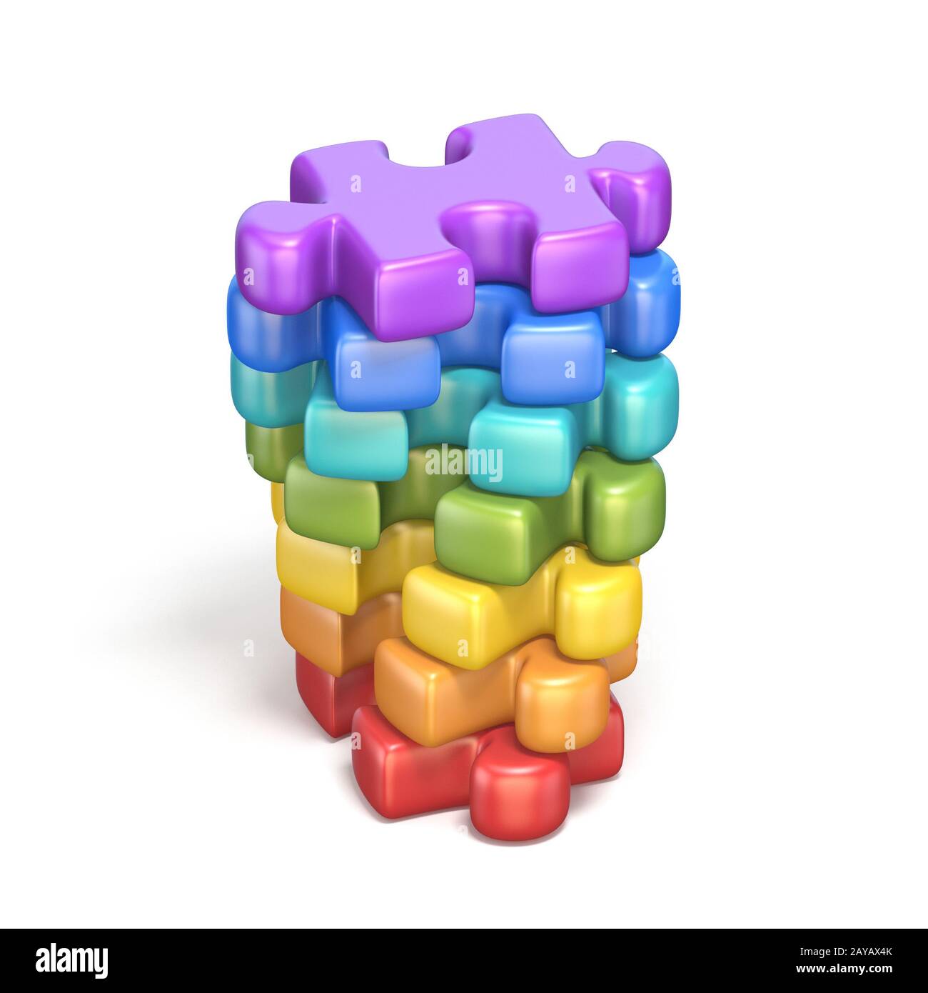 rainbow 3d puzzle