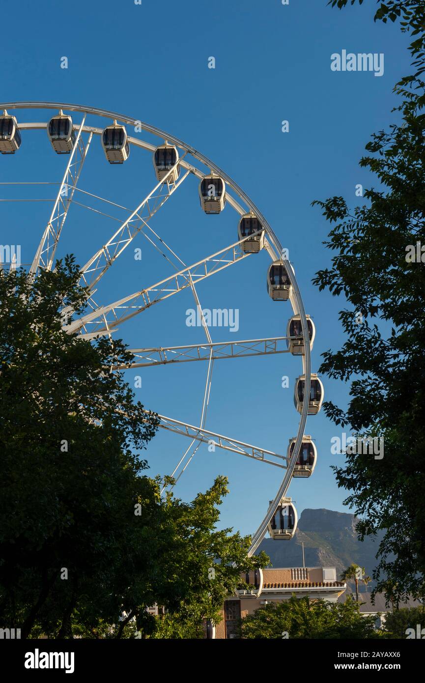 The Cape Wheel (Ferris wheel) at the V & A Waterfront in Cape Town