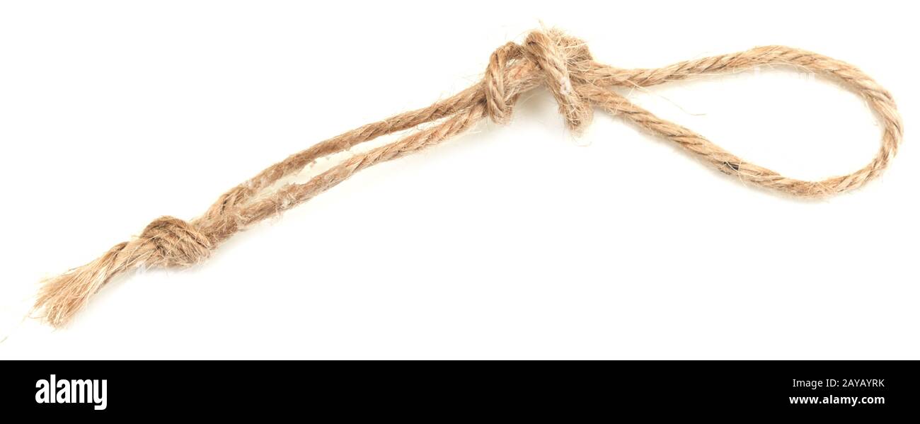 Rope knot Cut Out Stock Images & Pictures Alamy