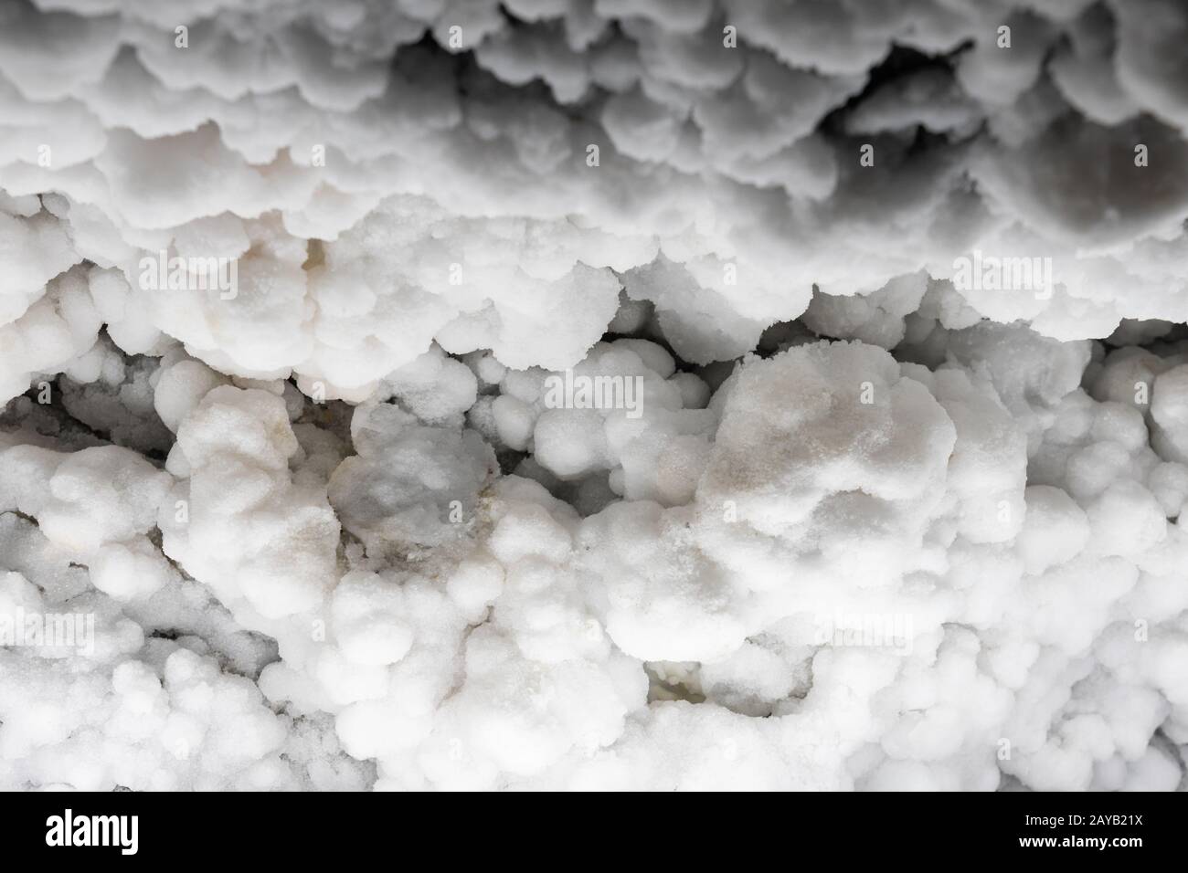 Colombia salt crystals in the Zipaquira mine Stock Photo