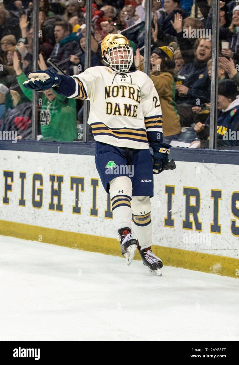 College hockey: Notre Dame forward Joe Wegwerth's five-point