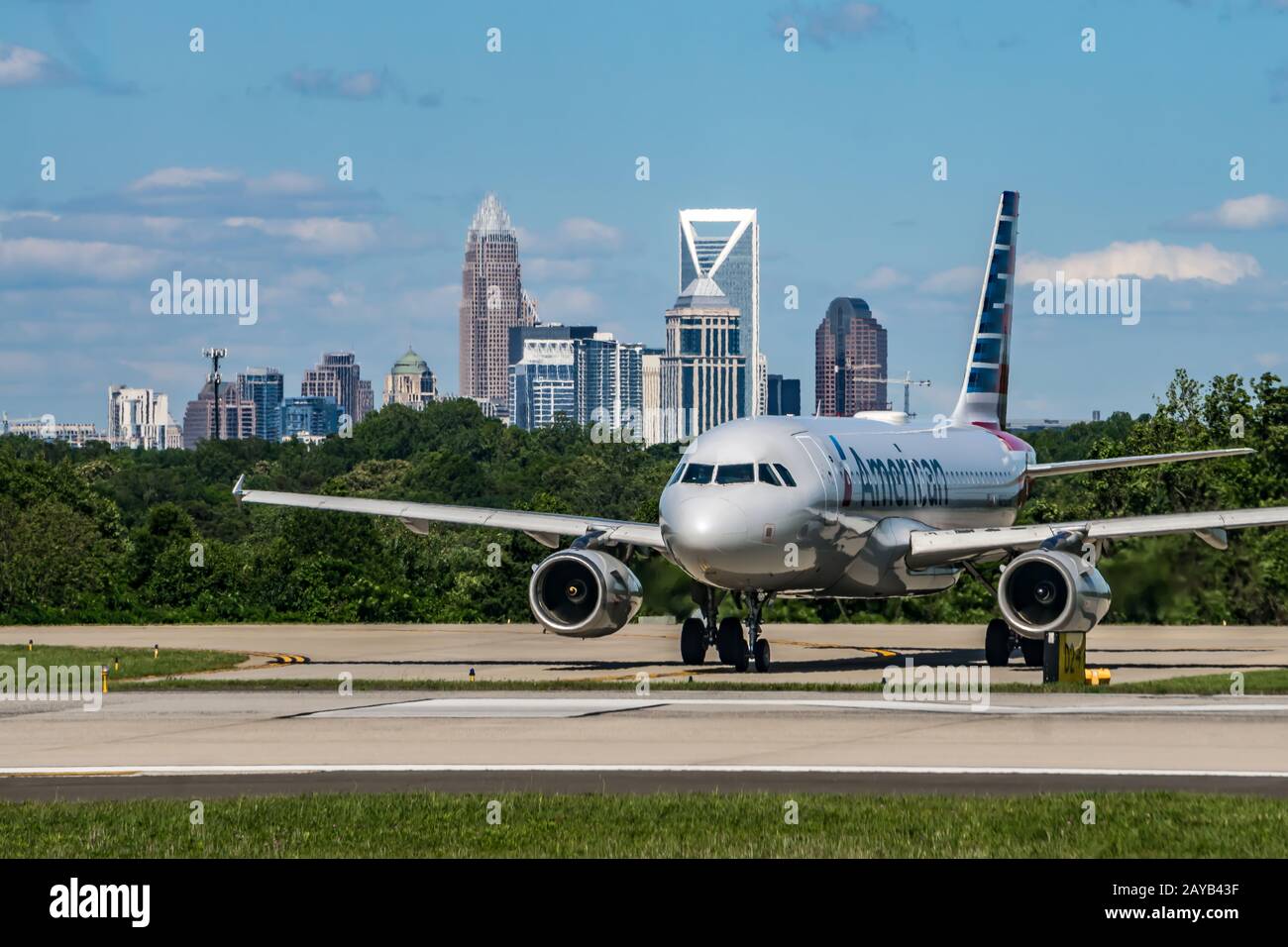 scenes from charlotte north carolina airport Stock Photo - Alamy