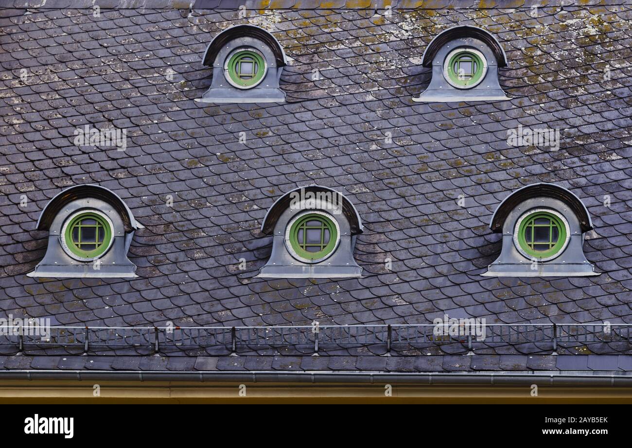 The old roof Stock Photo - Alamy
