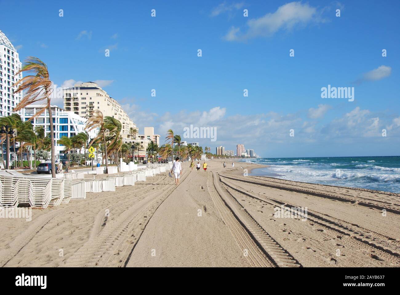 Fort Lauderdale Beach, Florida Stock Photo