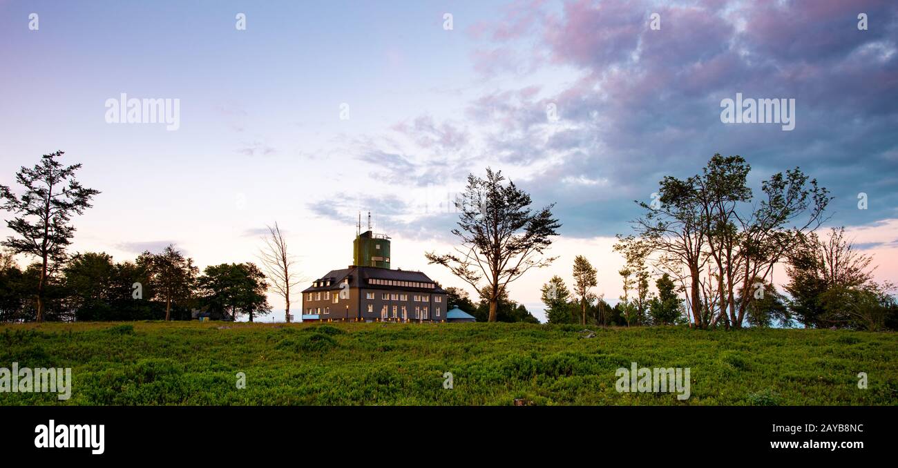 a german Beauty Rothaar Mountains Stock Photo - Alamy