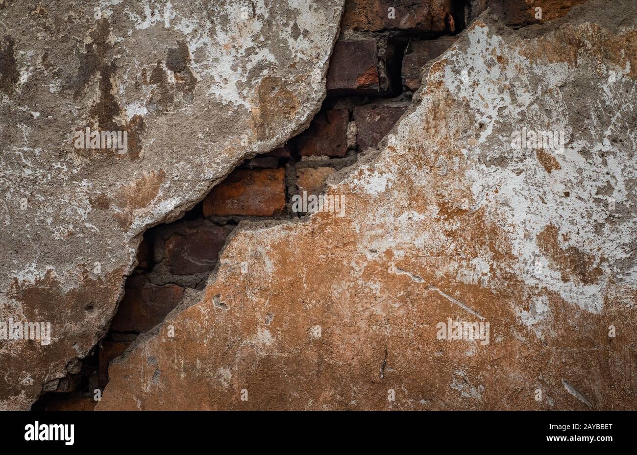 Old grunge brick wall. Nice vintage background. Stock Photo