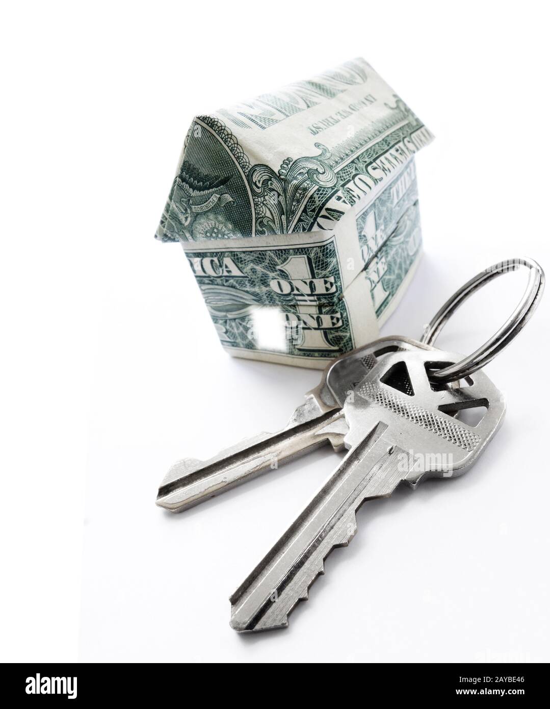Home equity keys Stock Photo