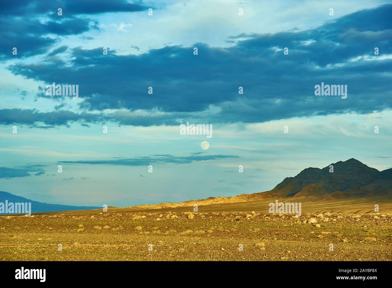 Khovd Province in western Mongolia. Stock Photo