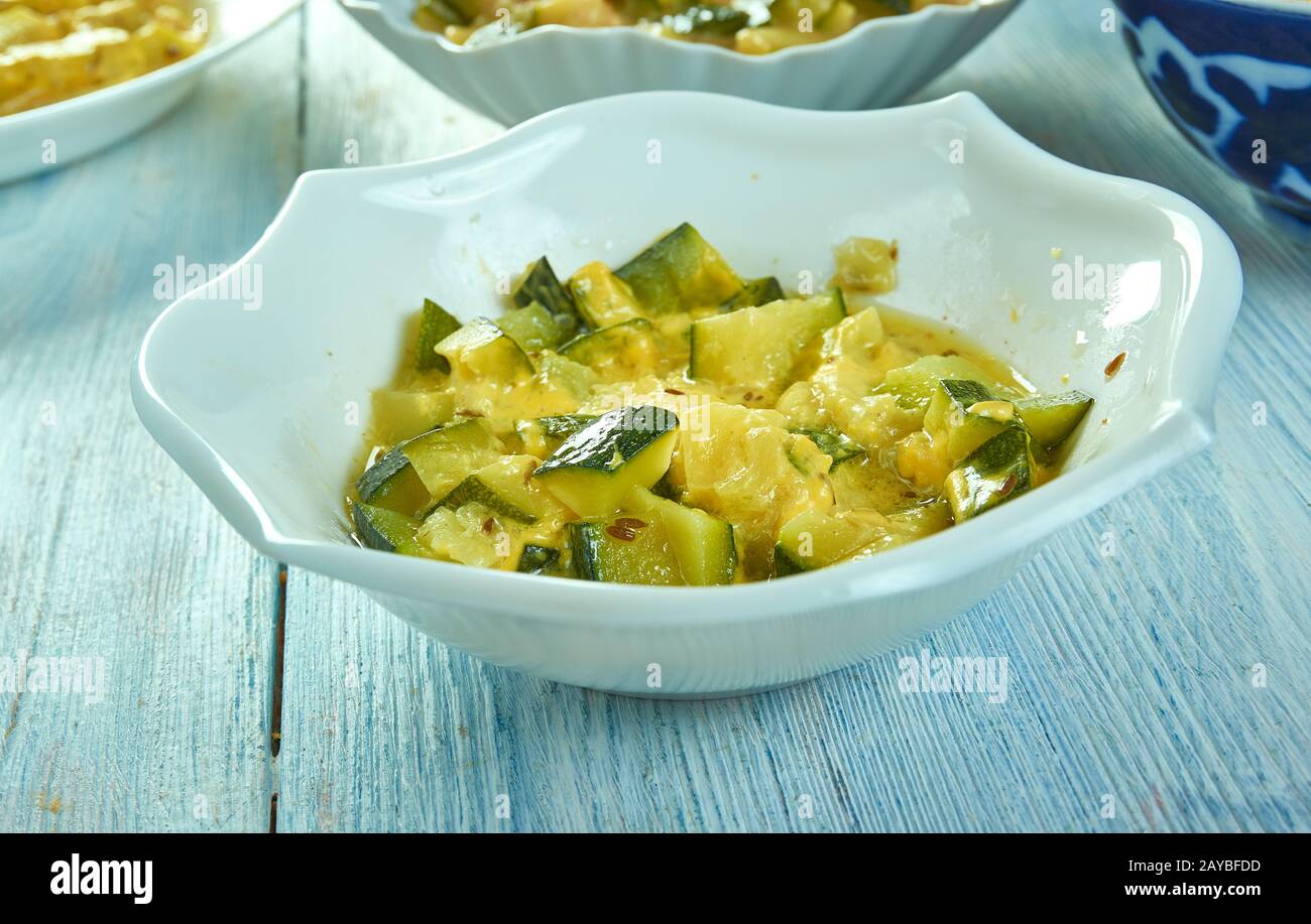 Sweet and Sour Zucchini Stock Photo Alamy