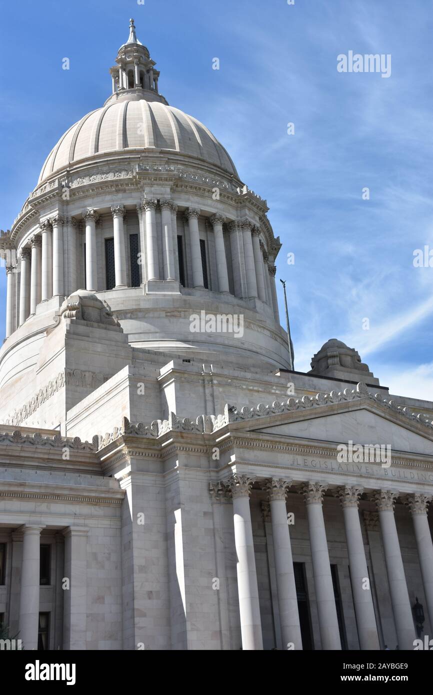 Washington State Capitol in Olympia, Washington Stock Photo