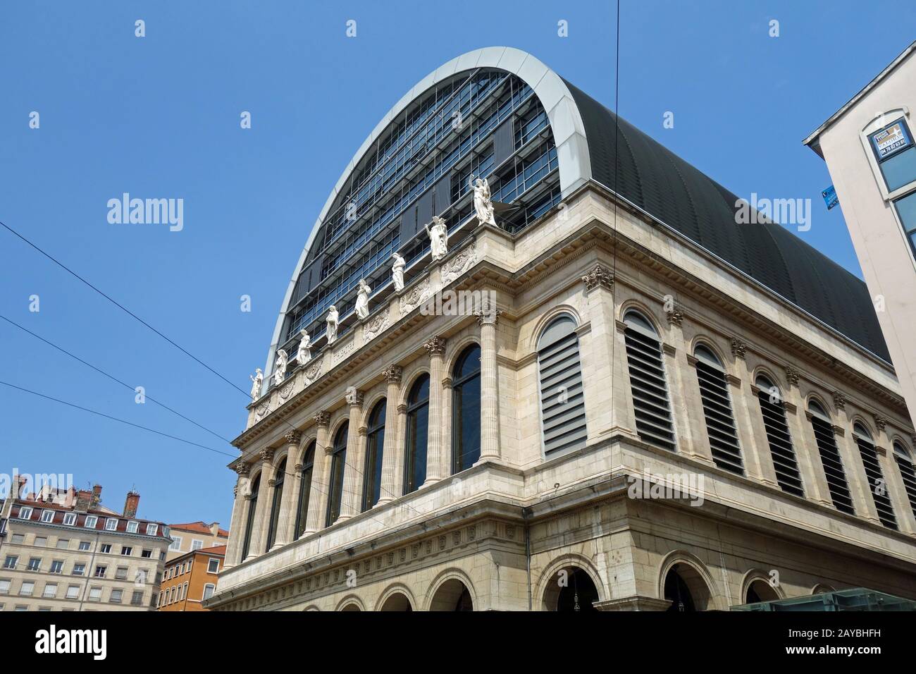 Opéra National de Lyon in France Stock Photo