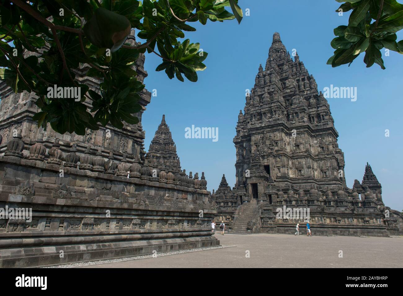 The Prambanan temple complex, a 9th-century Hindu temple, (UNESCO World ...