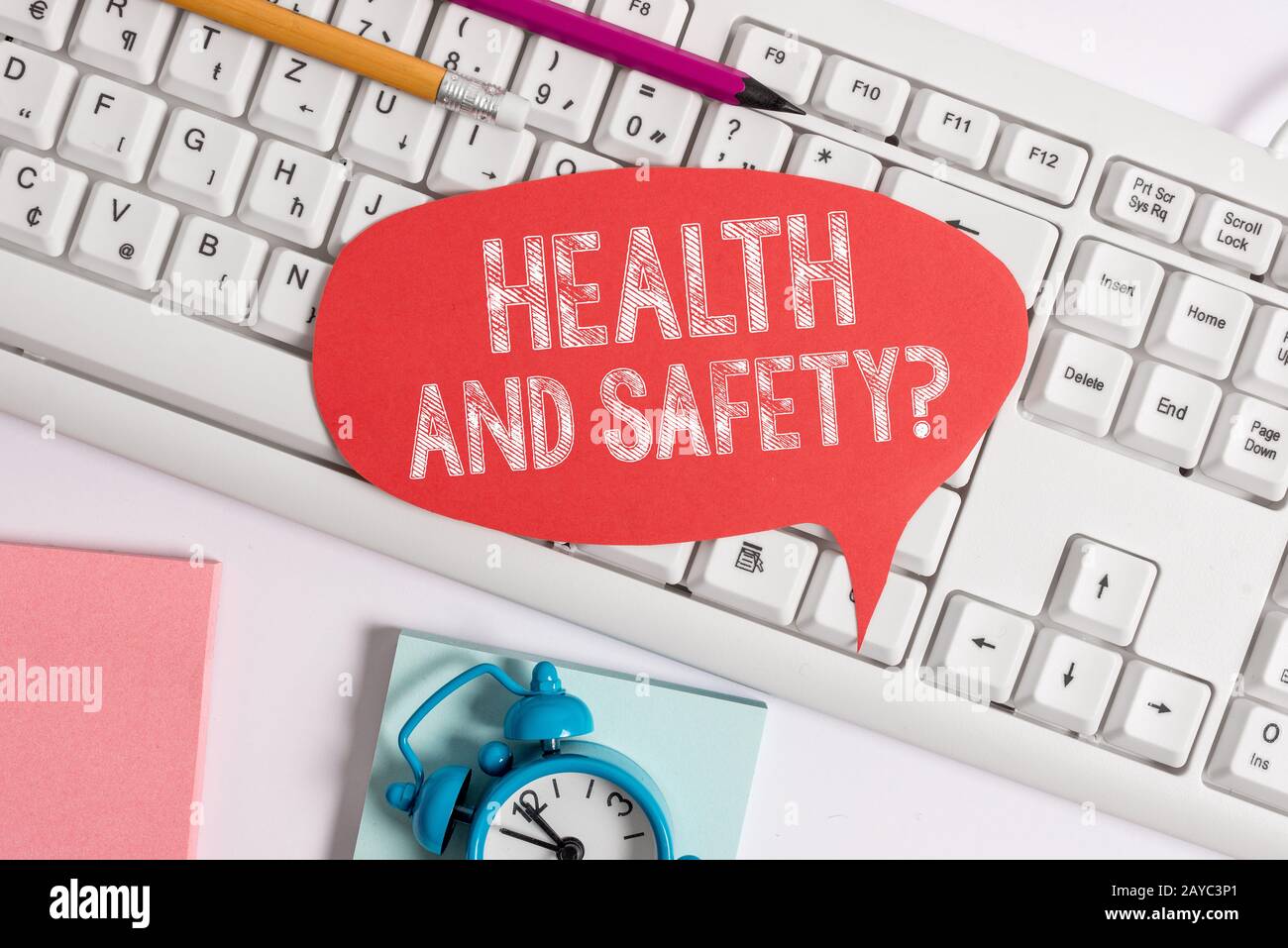 Emergency procedures handwriting hires stock photography and images