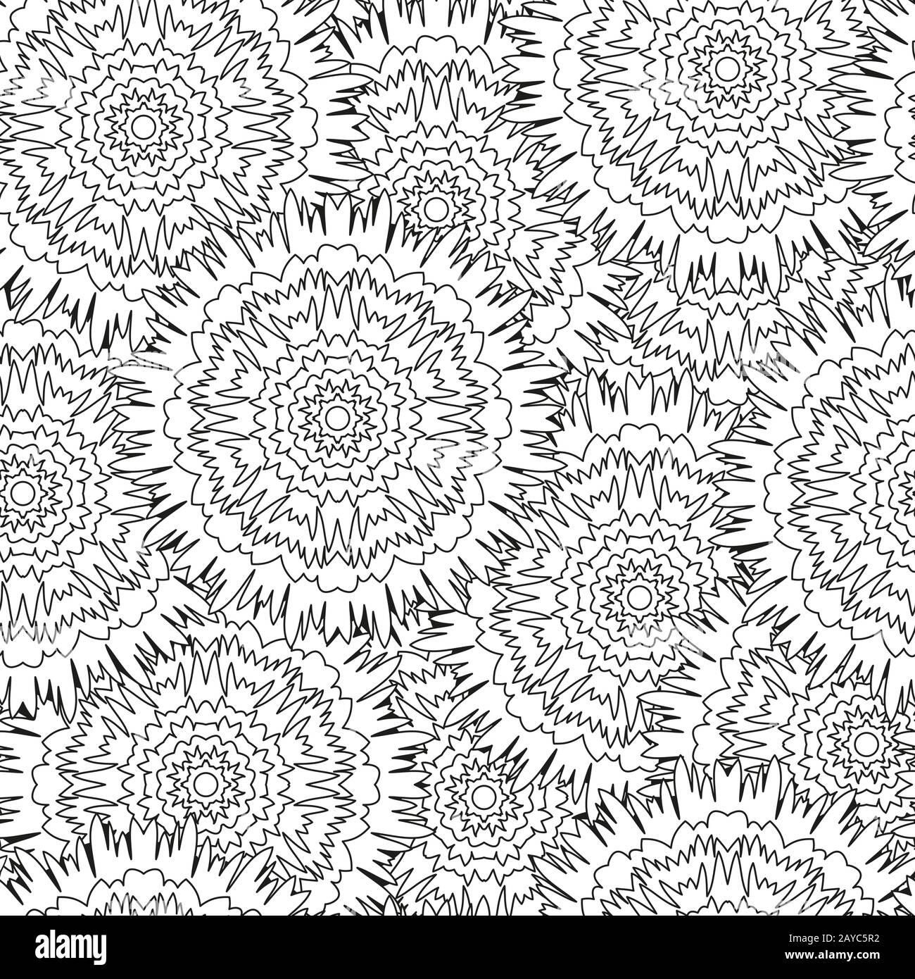 Flower zentangle art designs hi-res stock photography and images - Alamy