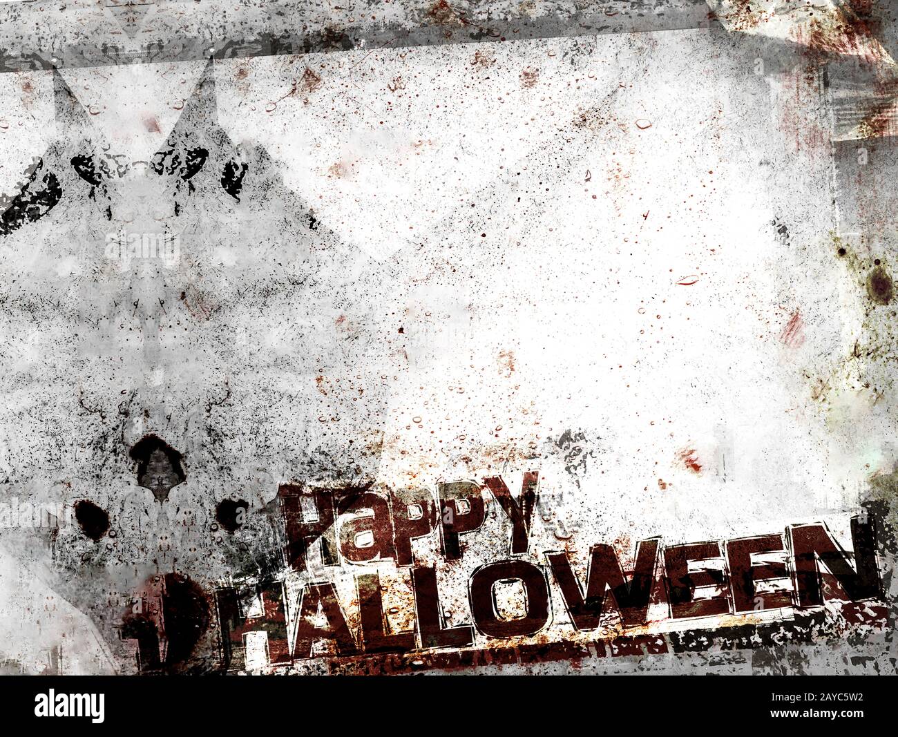 Spooky Halloween background Stock Photo