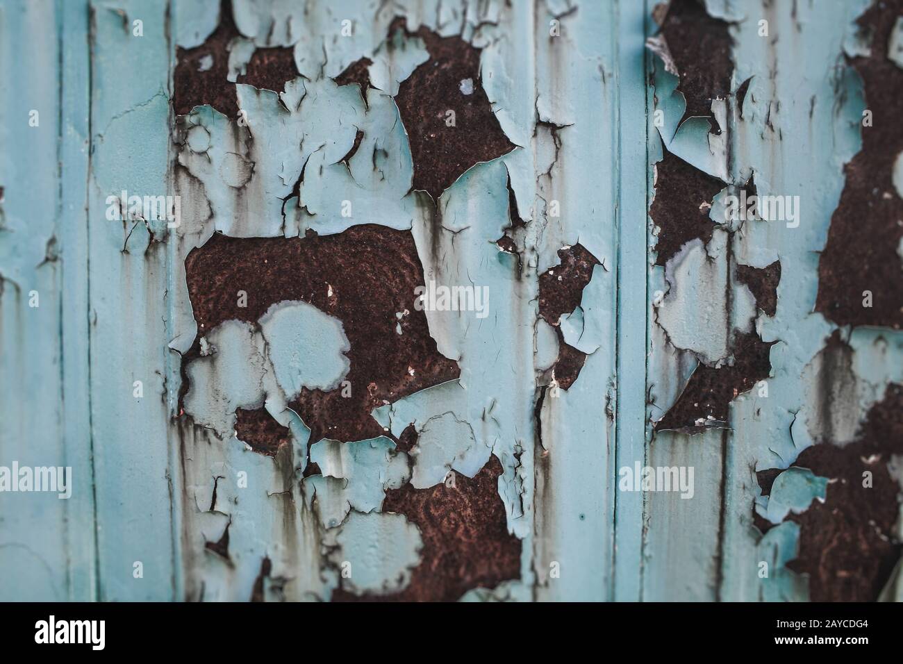 damaged and rusty metallic background Stock Photo