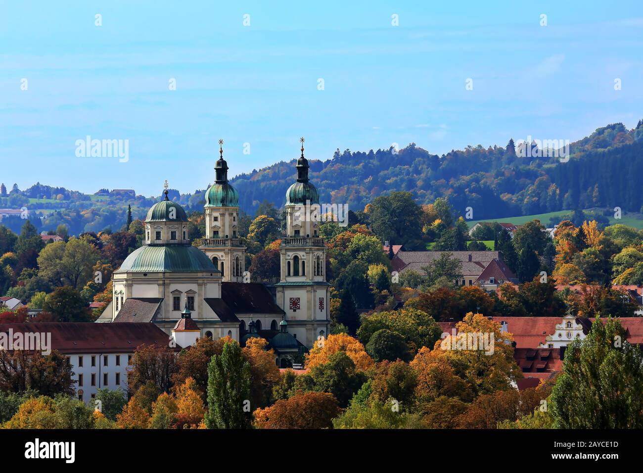 Kempten is one of the oldest cities in Germany Stock Photo