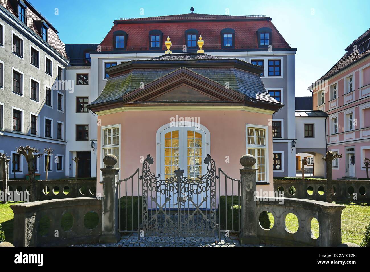 Kempten is one of the oldest cities in Germany Stock Photo