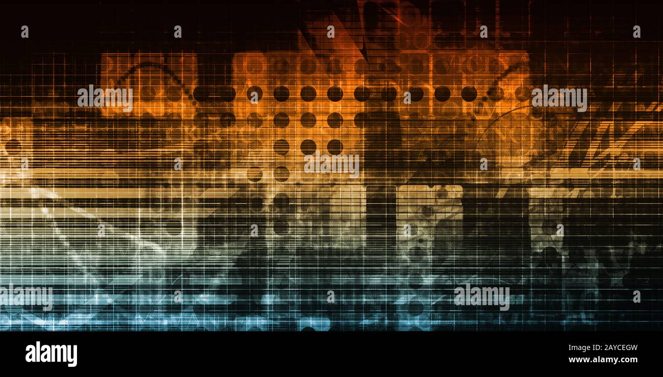 Medical Scan System Stock Photo