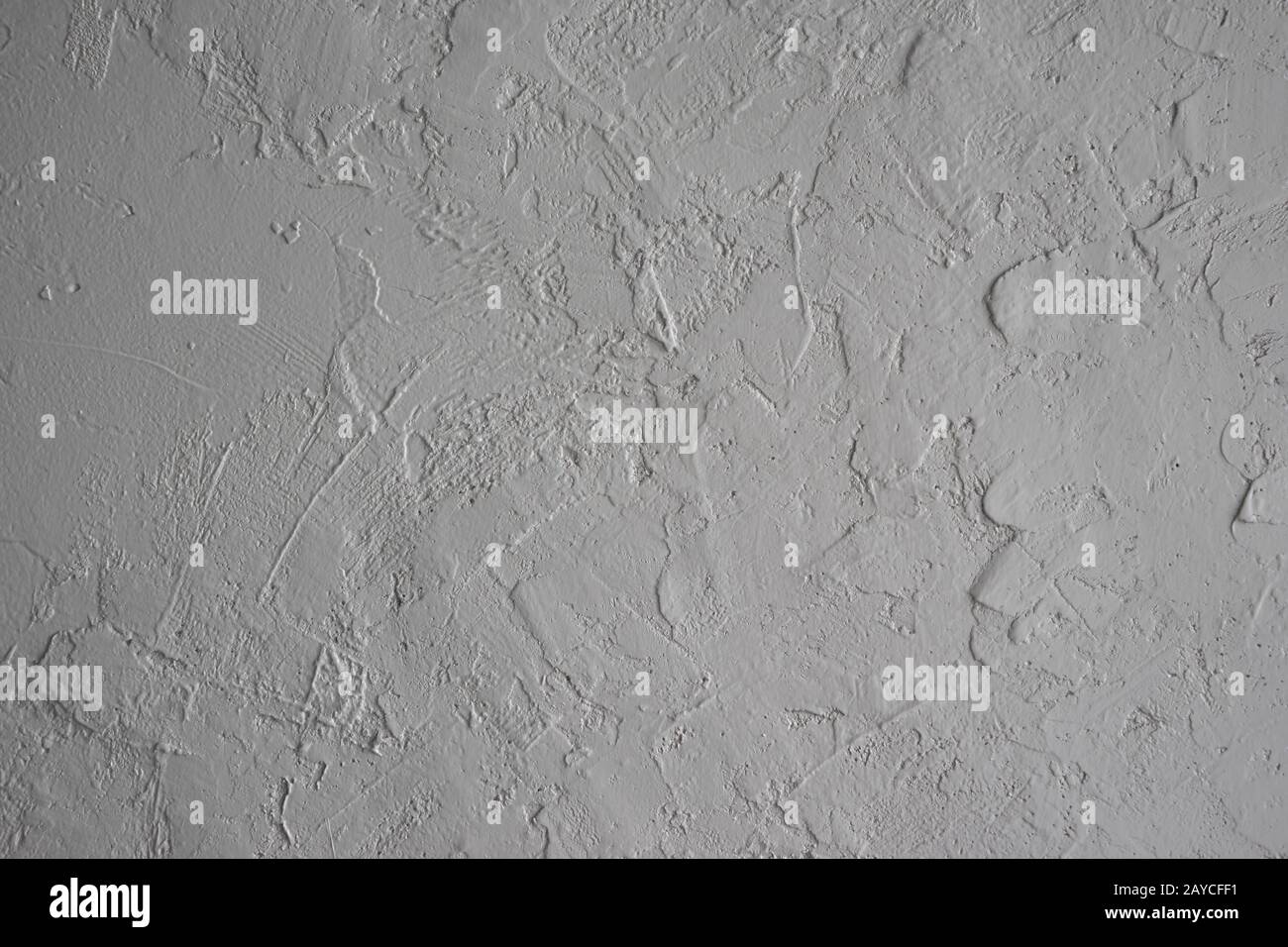 Empty cement floor and concrete wall Stock Photo