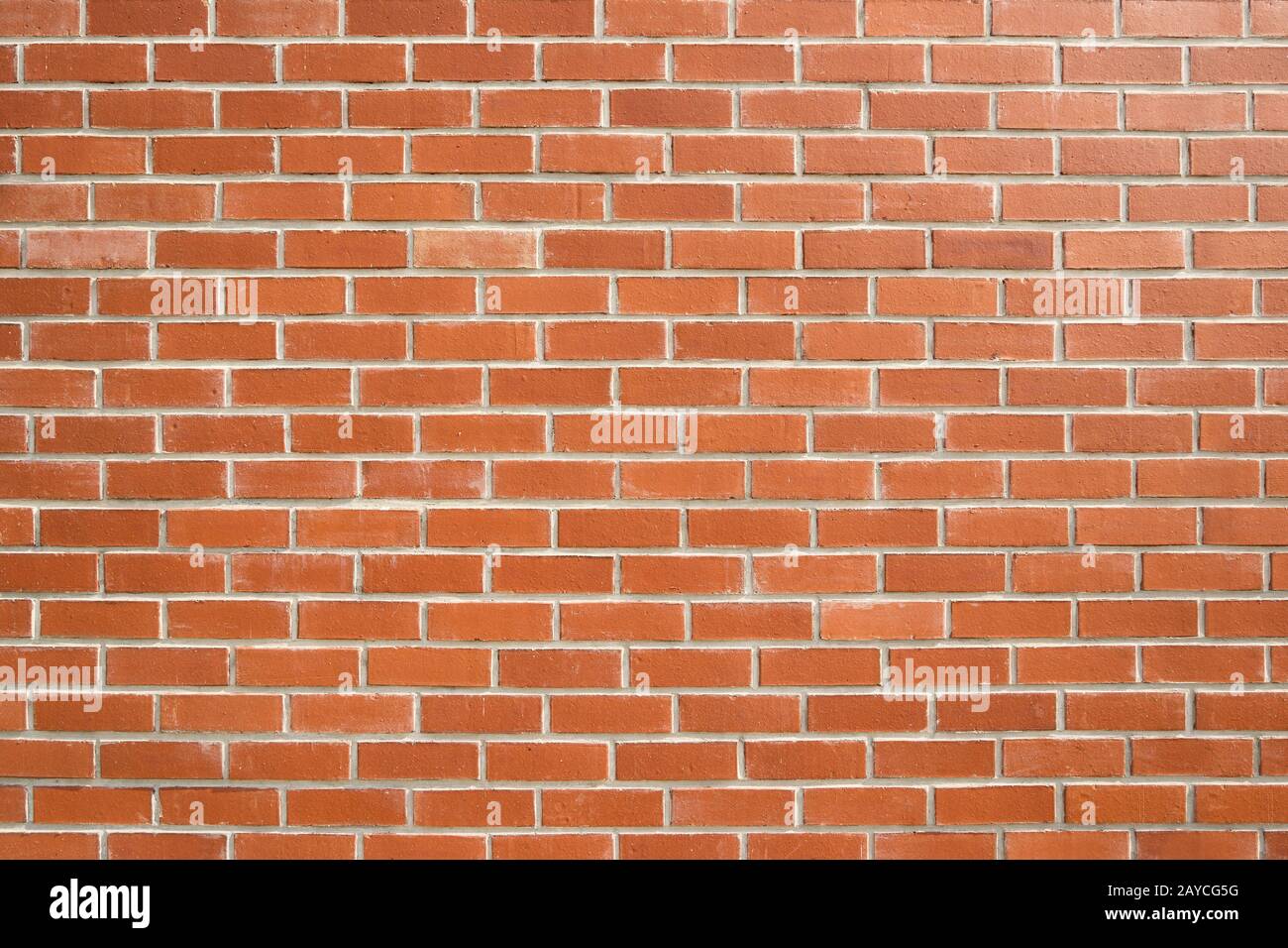Orange brick wall . Stock Photo