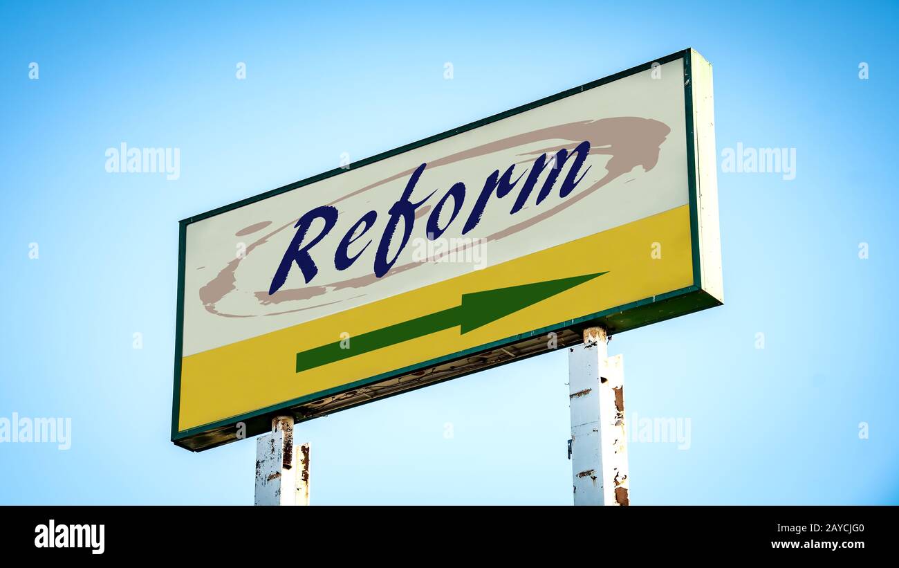 Agenda road sign hi-res stock photography and images - Alamy