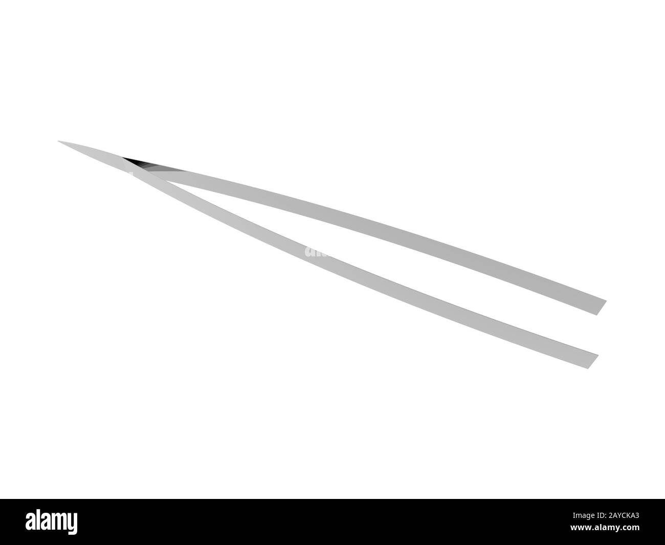 Stainless steel tweezers in the medical laboratory Stock Photo Alamy