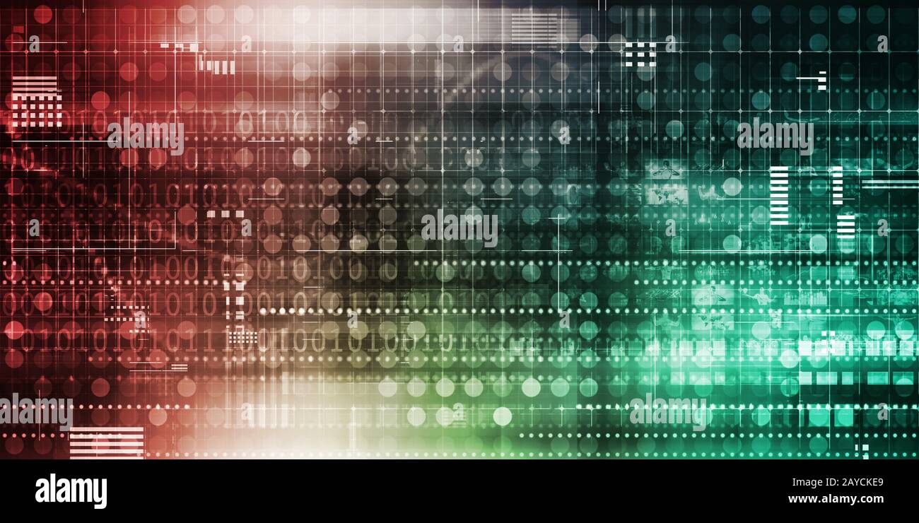 Grunge Technology Stock Photo