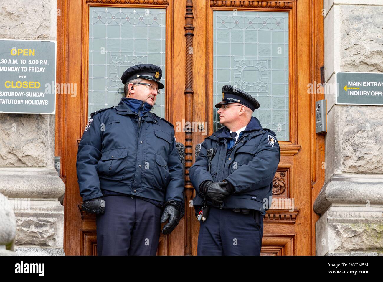 Bc legislative assembly special constable hires stock photography and