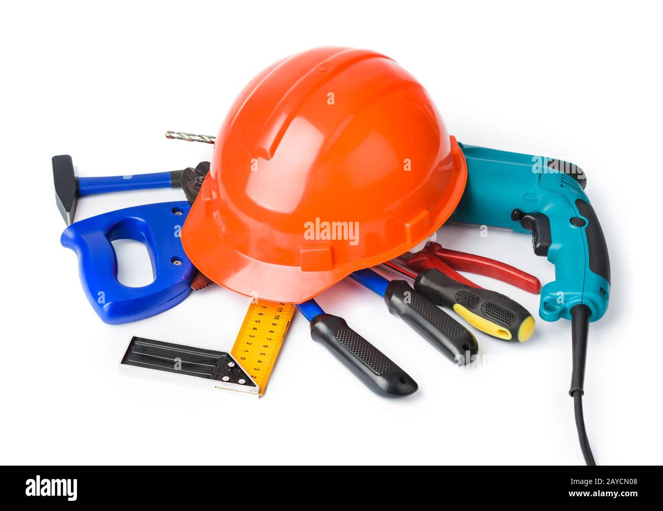 Different construction tools Stock Photo Alamy
