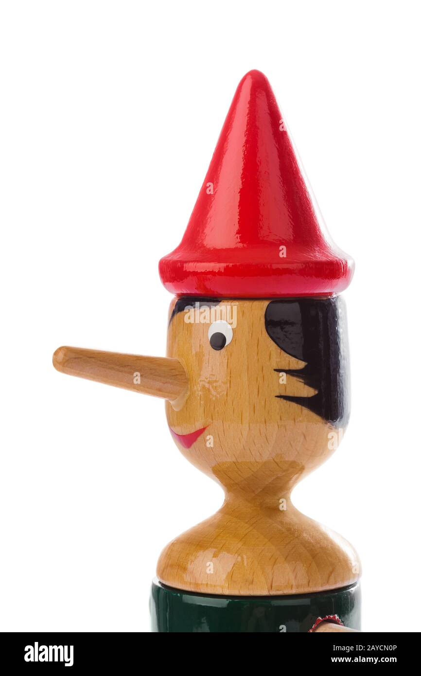 Toy Pinocchio Stock Photo