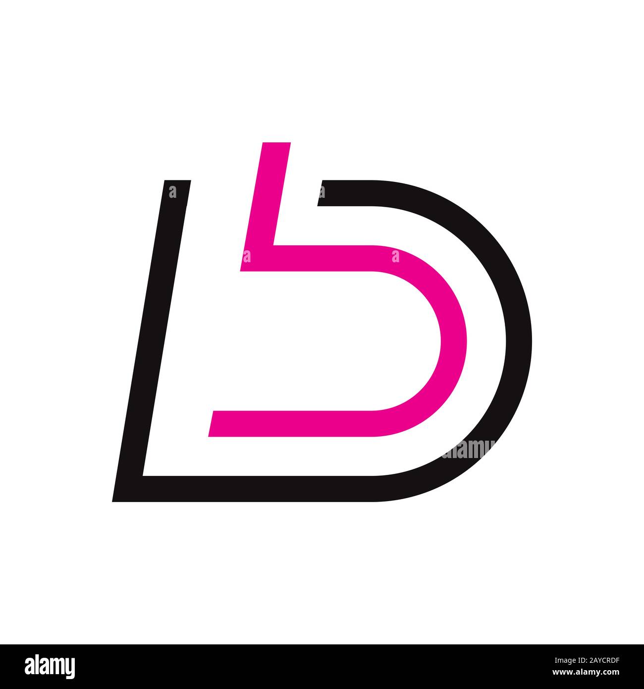 Logo Type Letter Design Graphic Template Element Stock Vector Image Art Alamy