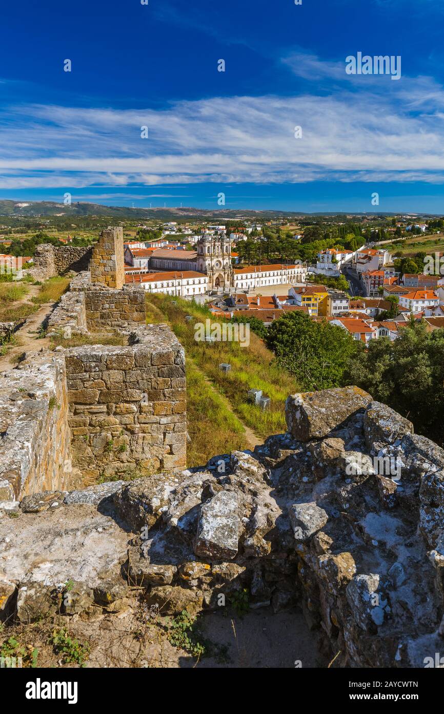 Alcobaca Monastery - Portugal Stock Photo - Alamy