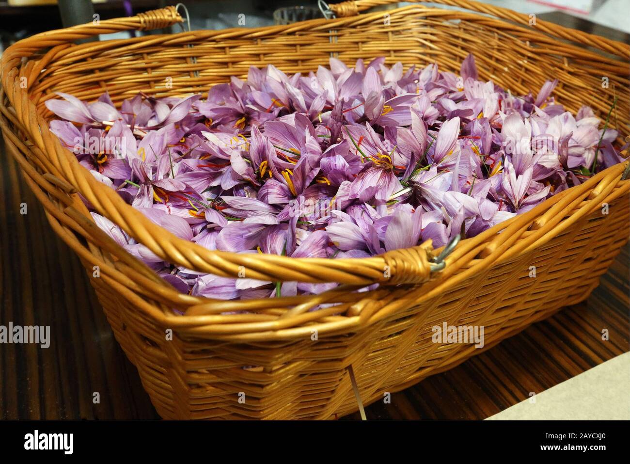 Saffron Stock Photo