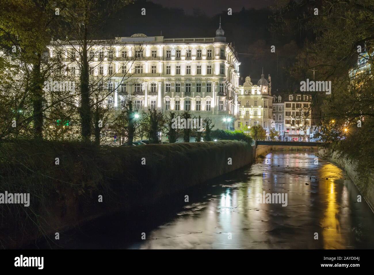 Grandhotel Pupp,Karlovy Vary; Czech republic Stock Photo
