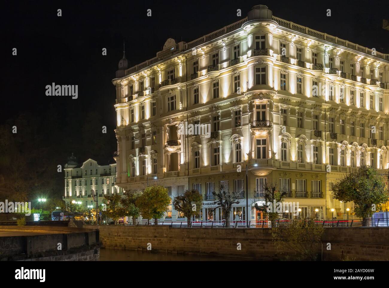 Grandhotel Pupp,Karlovy Vary; Czech republic Stock Photo