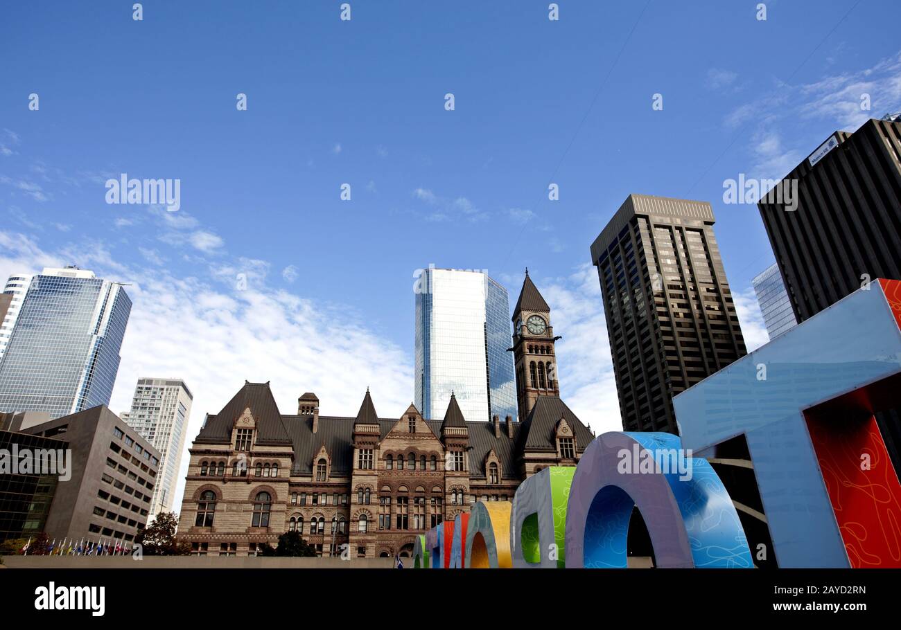 Toronto Downtown Old City Hall Stock Photo - Alamy