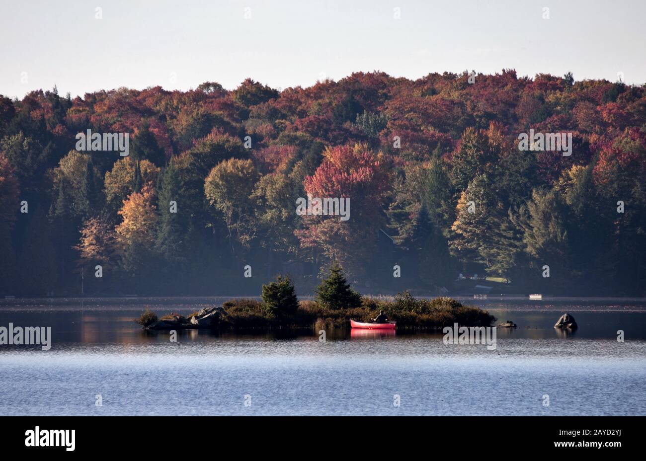 Lake in Autumn Stock Photo - Alamy