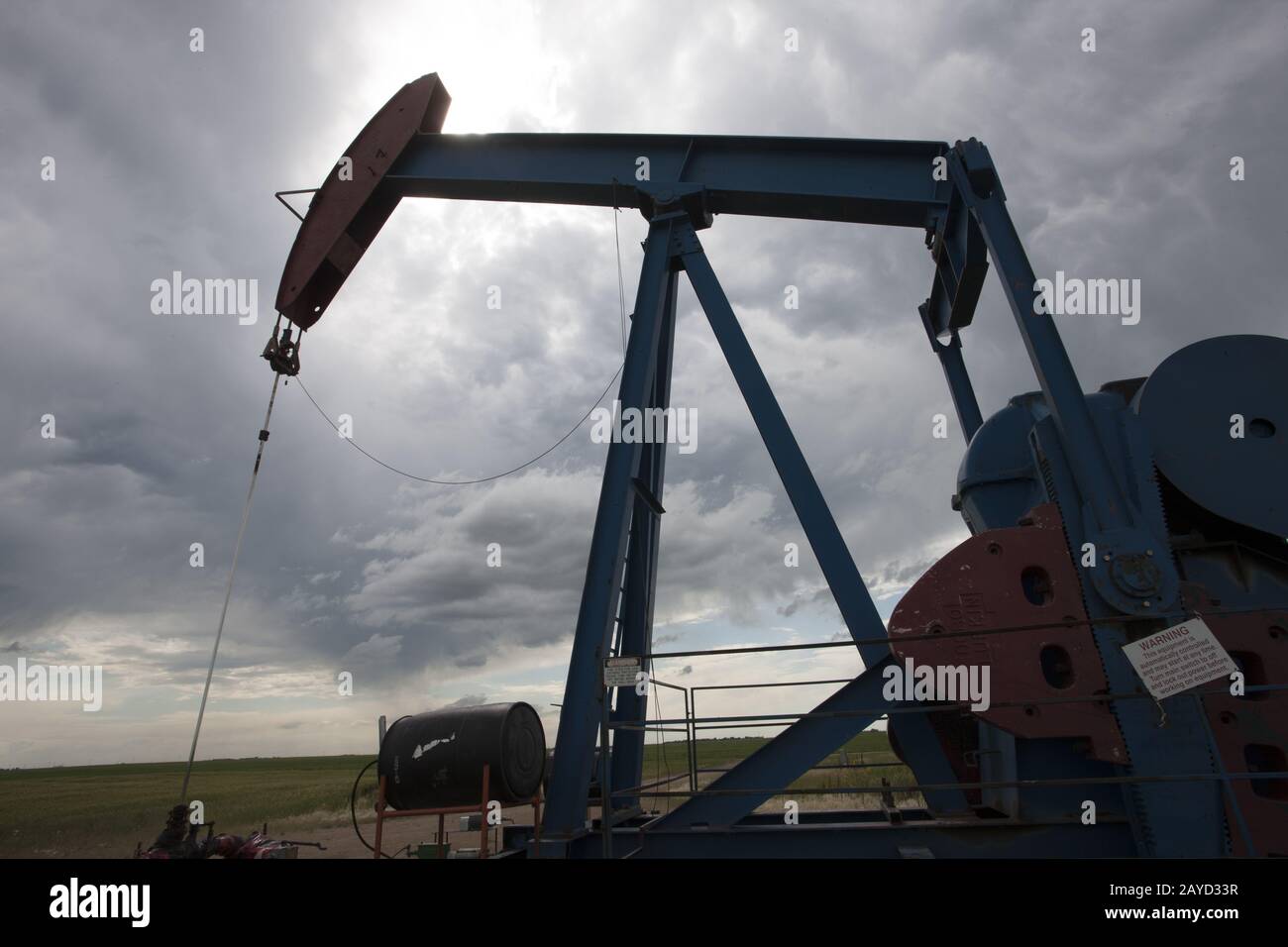 Oil and Gas Pump Jack Stock Photo Alamy