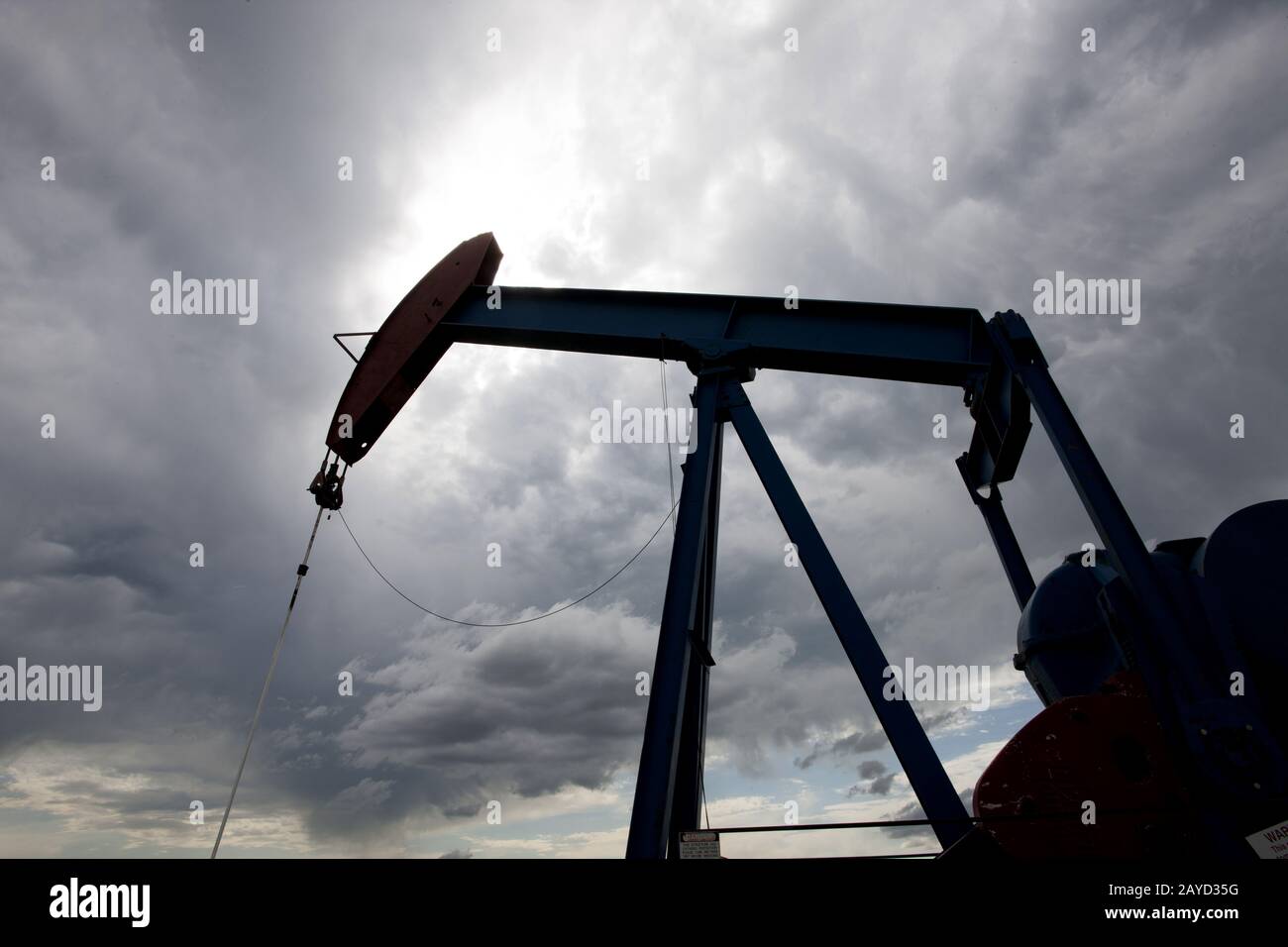 Oil and Gas Pump Jack Stock Photo Alamy