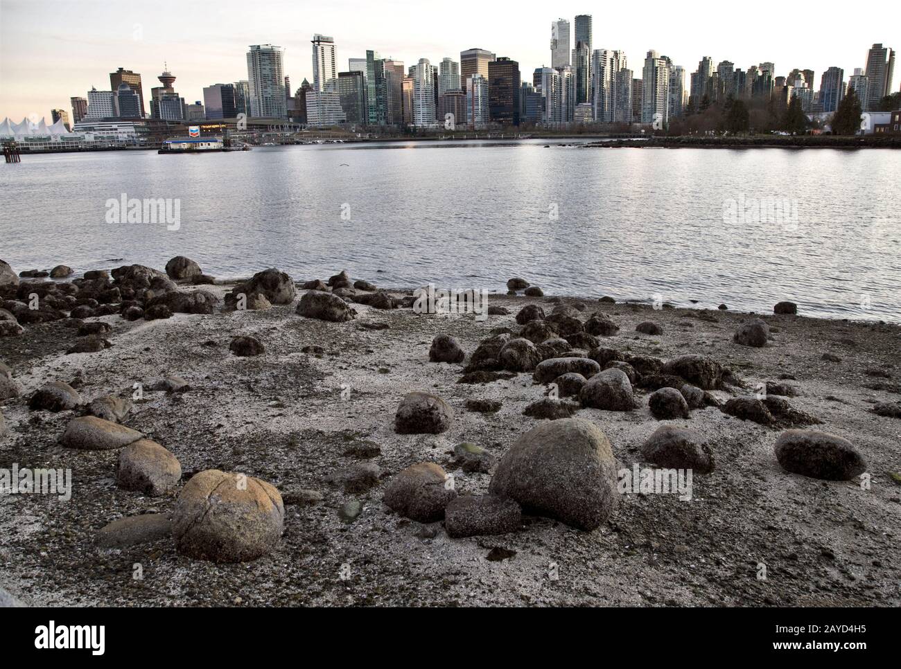 Vancouver Skyline Canada Stock Photo - Alamy